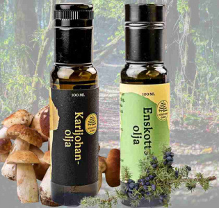 Nobelmiddagen 2025 med svamp och bär från skogen