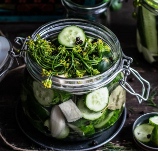 Ättiksgurka - inlagd gurka perfekt som smörgåsgurka