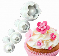 Utstickare småblommor 4st