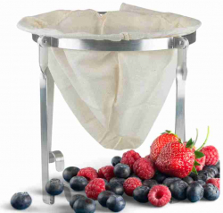 Saftsil i aluminium med silduk