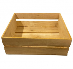 Trälåda för presenter & prylar 26 cm